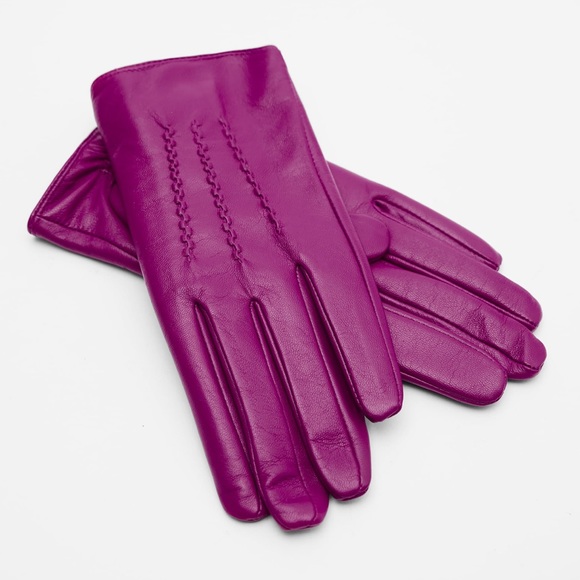 NEW! Zara Leather Gloves and Key Fob Set - Picture 4 of 8